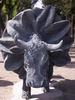 Una vaca parada